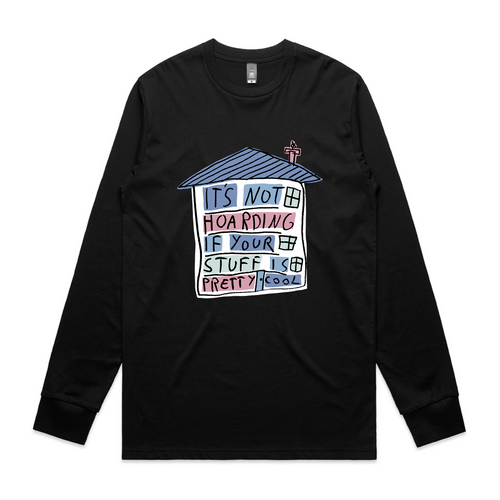Not Hoarding Tee by Lonely Kids Club. All clothing from our T-shirts to our shorts and hoodies are ethically made, and printed packed and shipped from Sydney.