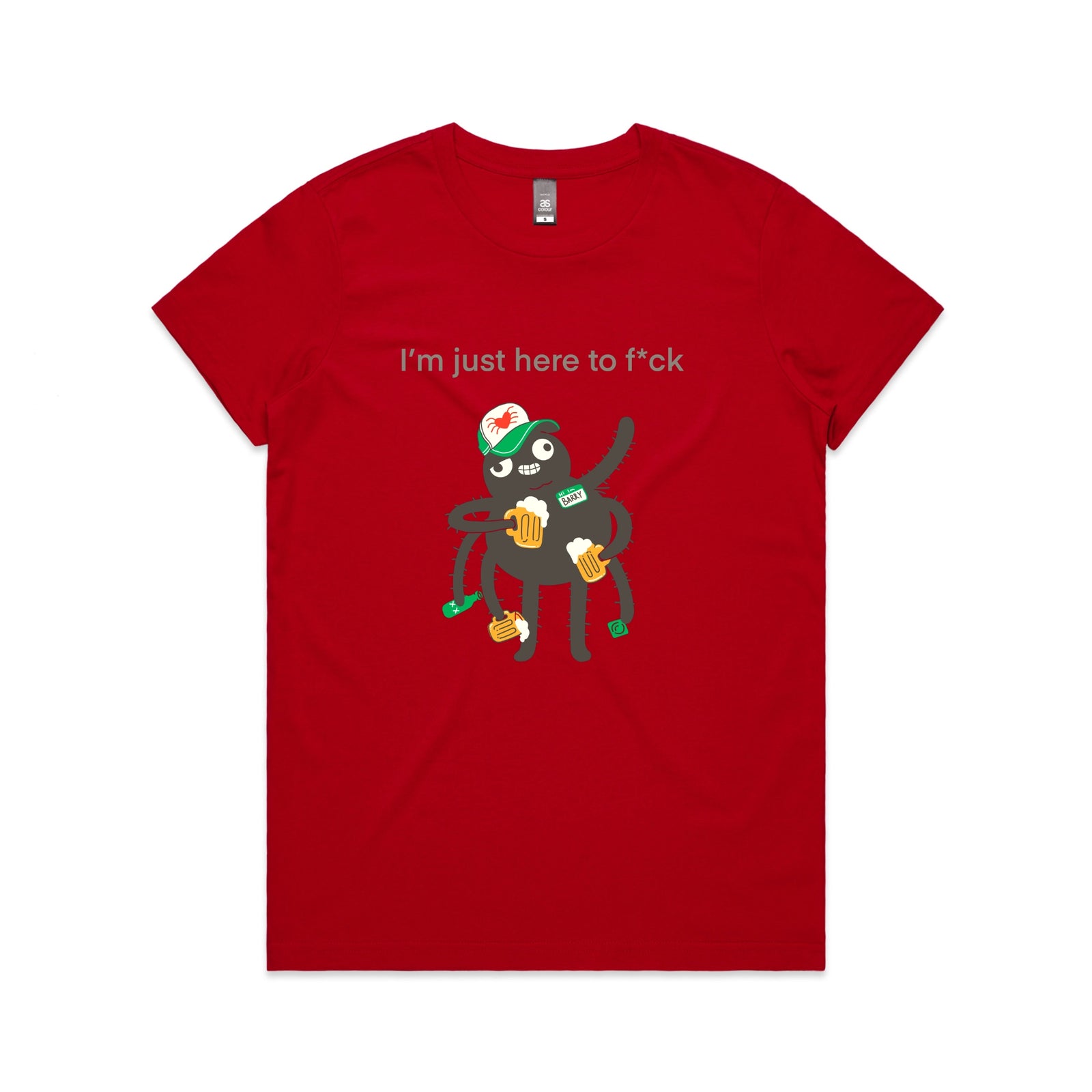 Not Just Here Tee
