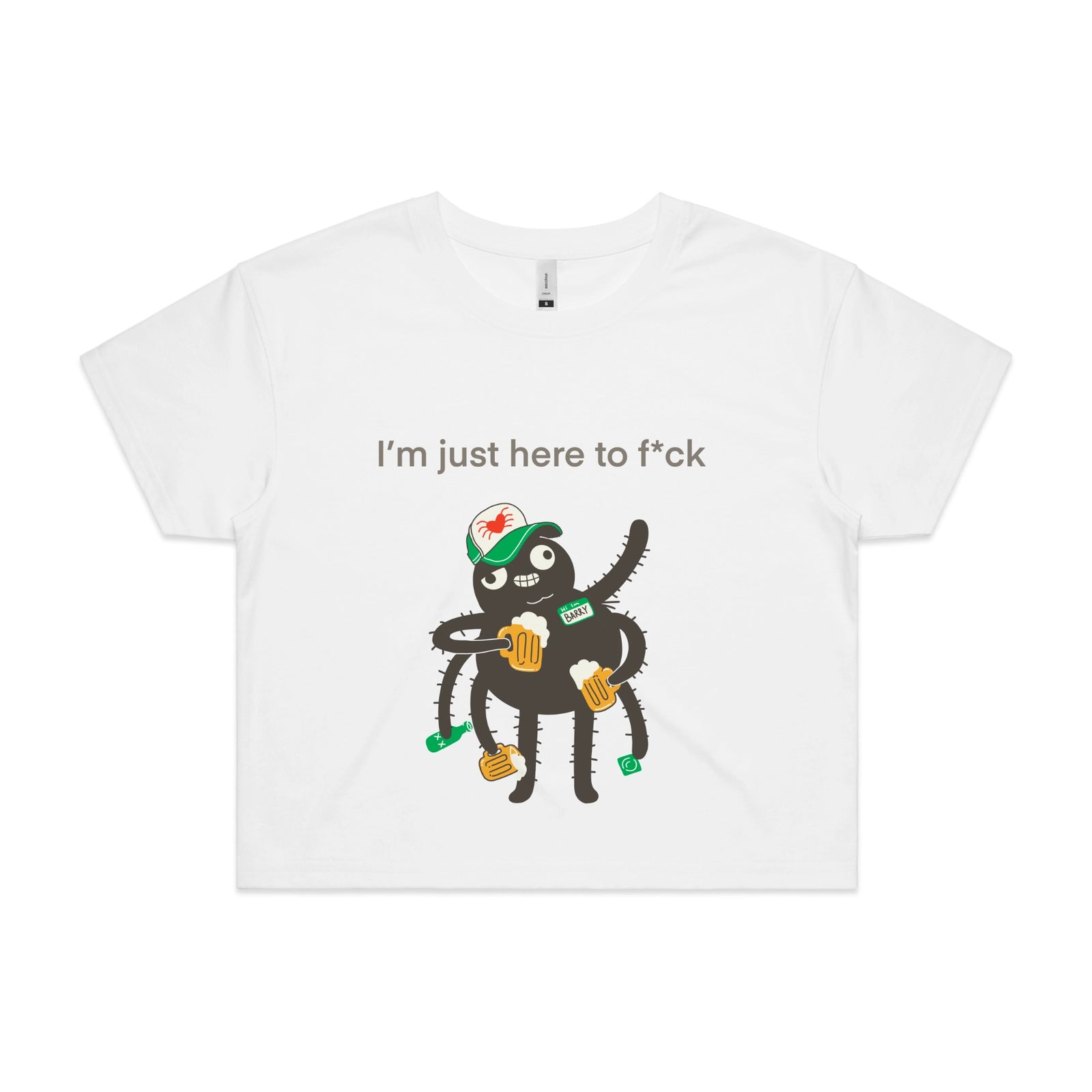 Not Just Here Tee