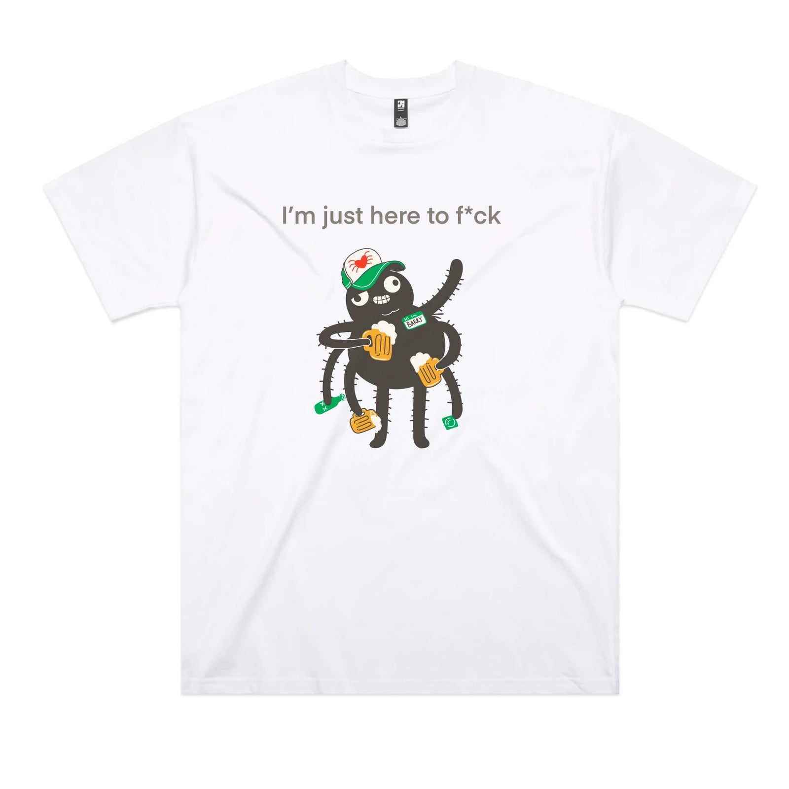 Not Just Here Tee