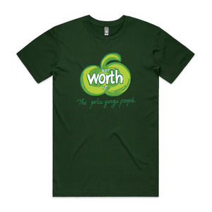 Not Worth It Tee by Lonely Kids Club. All clothing from our T-shirts to our shorts and hoodies are ethically made, and printed packed and shipped from Sydney.