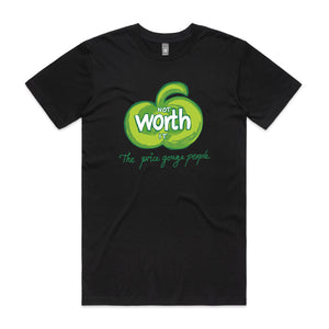 Not Worth It Tee by Lonely Kids Club. All clothing from our T-shirts to our shorts and hoodies are ethically made, and printed packed and shipped from Sydney.