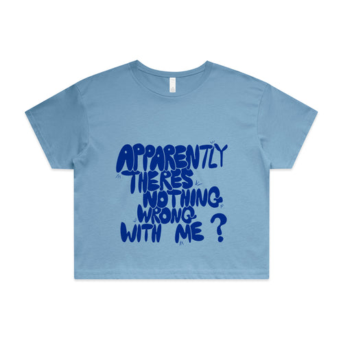 Nothing Wrong With Me Tee by Lonely Kids Club. All clothing from our T-shirts to our shorts and hoodies are ethically made, and printed packed and shipped from Sydney.
