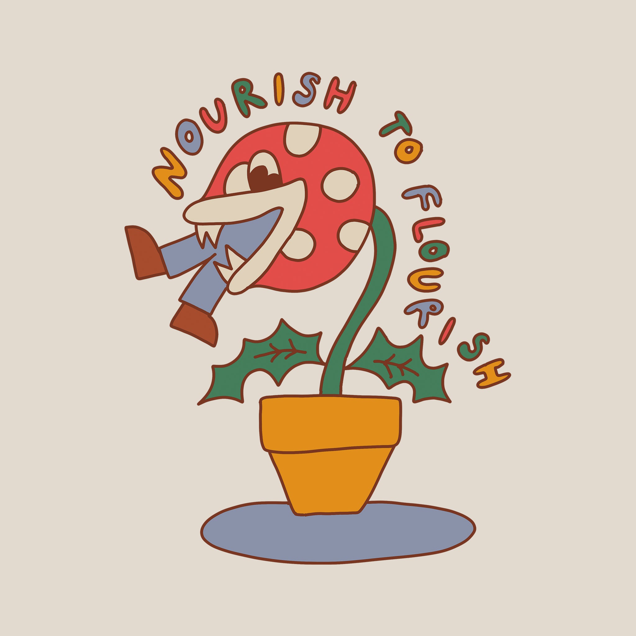 Nourish To Flourish Tee