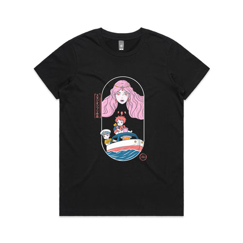 Ocean Guardian Tee by Lonely Kids Club. All clothing from our T-shirts to our shorts and hoodies are ethically made, and printed packed and shipped from Sydney.