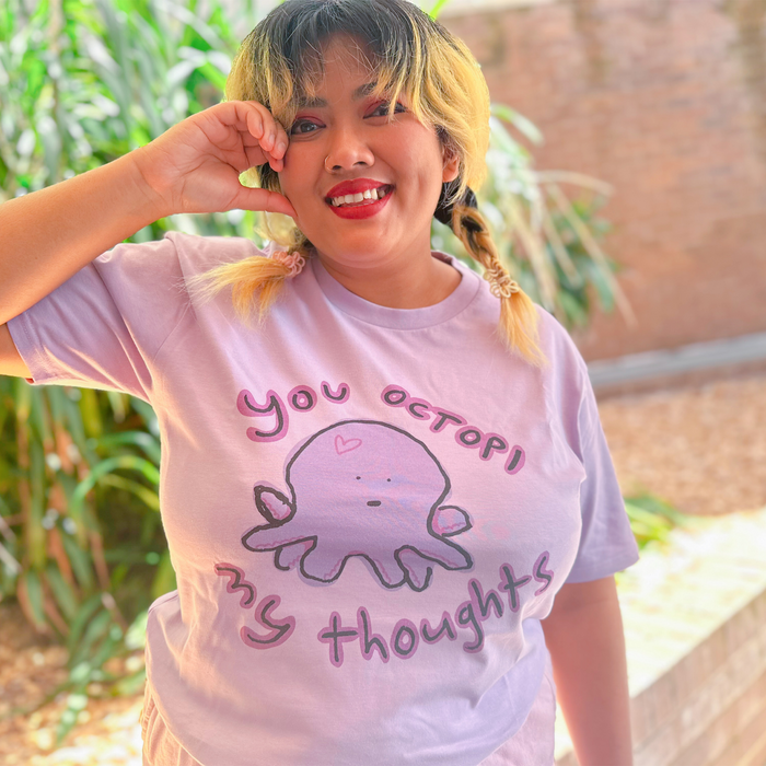 Octopi My Thoughts Tee Ethically Made T-Shirts, Hoodies, Jumpers & More!