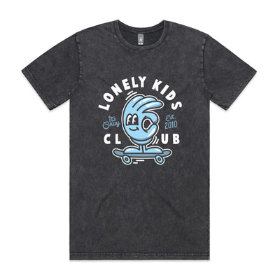 Okay Skate Tee by Lonely Kids Club. All clothing from our T-shirts to our shorts and hoodies are ethically made, and printed packed and shipped from Sydney.