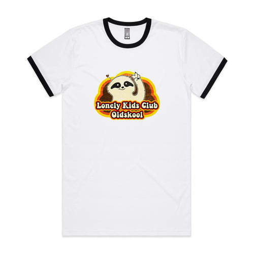 Oldskool Tee by Lonely Kids Club. All clothing from our T-shirts to our shorts and hoodies are ethically made, and printed packed and shipped from Sydney.
