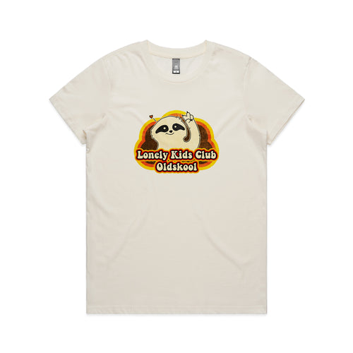 Oldskool Tee by Lonely Kids Club. All clothing from our T-shirts to our shorts and hoodies are ethically made, and printed packed and shipped from Sydney.