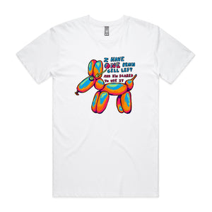 One Brain Cell Tee by Lonely Kids Club. All clothing from our T-shirts to our shorts and hoodies are ethically made, and printed packed and shipped from Sydney.