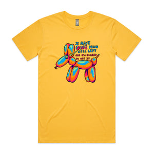 One Brain Cell Tee by Lonely Kids Club. All clothing from our T-shirts to our shorts and hoodies are ethically made, and printed packed and shipped from Sydney.