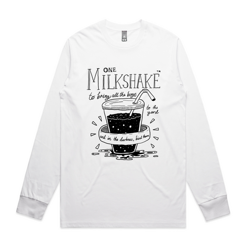 One Milkshake Tee by Lonely Kids Club. All clothing from our T-shirts to our shorts and hoodies are ethically made, and printed packed and shipped from Sydney.