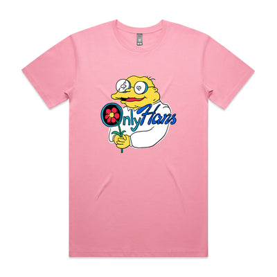 Only Hans Tee by Lonely Kids Club. All clothing from our T-shirts to our shorts and hoodies are ethically made, and printed packed and shipped from Sydney.