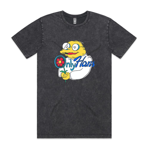 Only Hans Tee by Lonely Kids Club. All clothing from our T-shirts to our shorts and hoodies are ethically made, and printed packed and shipped from Sydney.