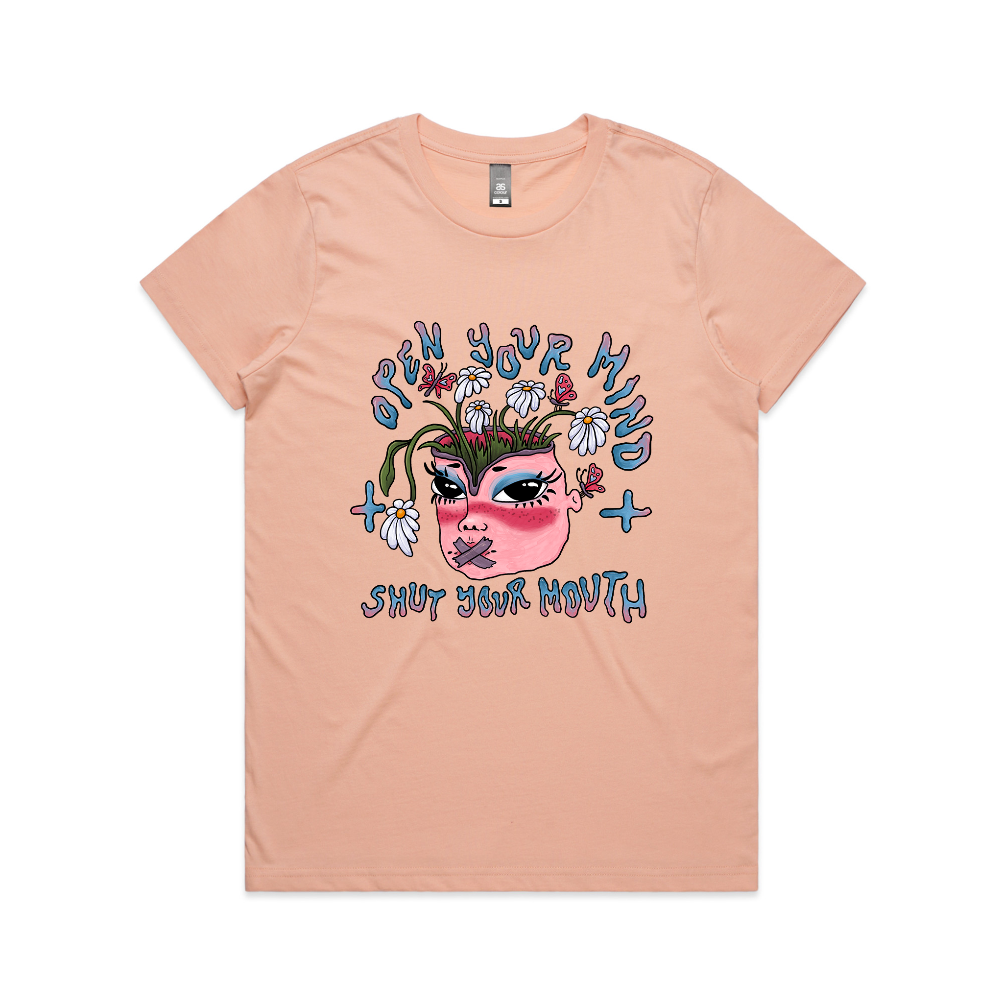 Open Your Mind & Shut Your Mouth Tee