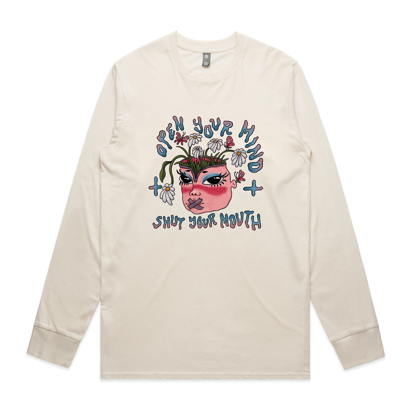 Open Your Mind & Shut Your Mouth Tee