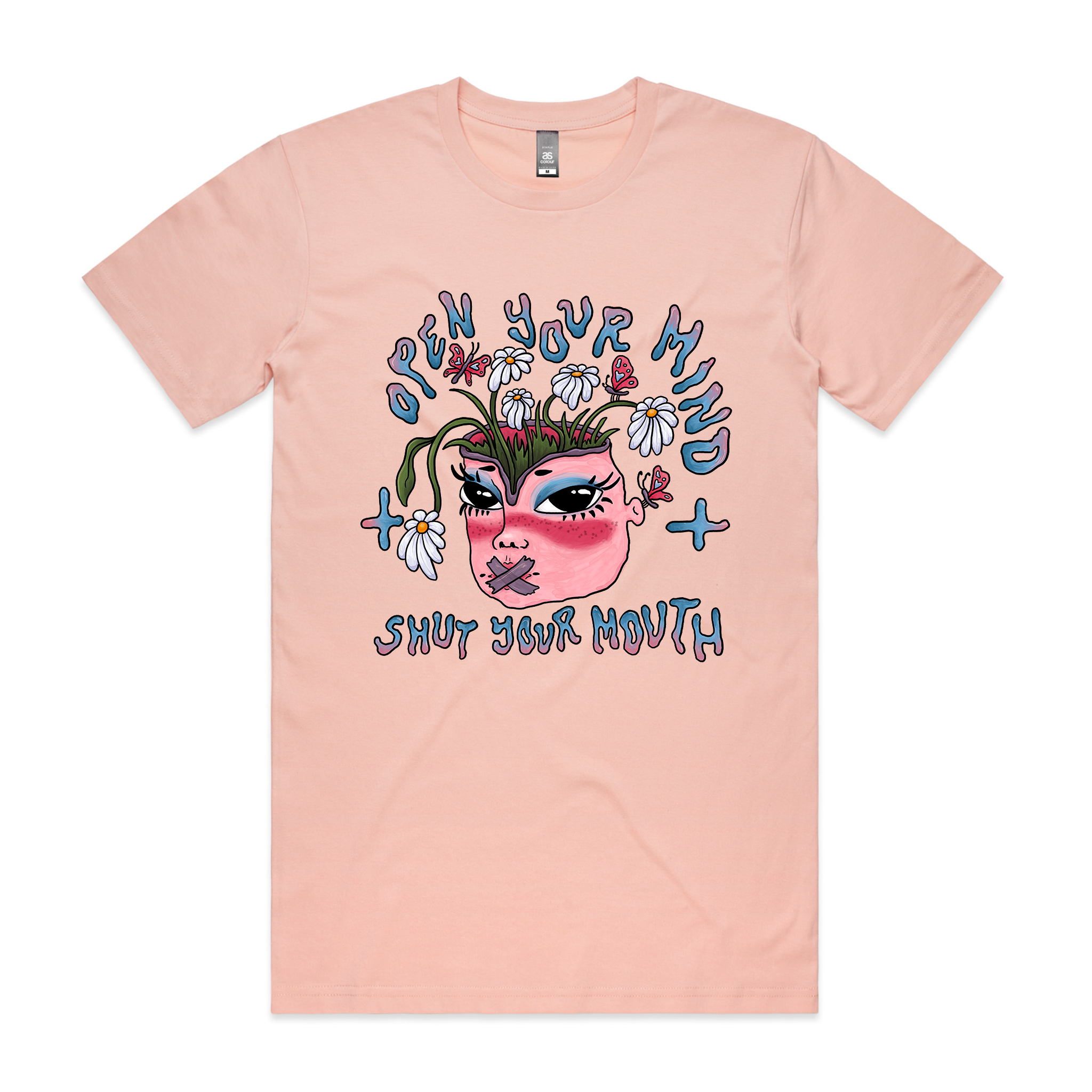 Open Your Mind & Shut Your Mouth Tee