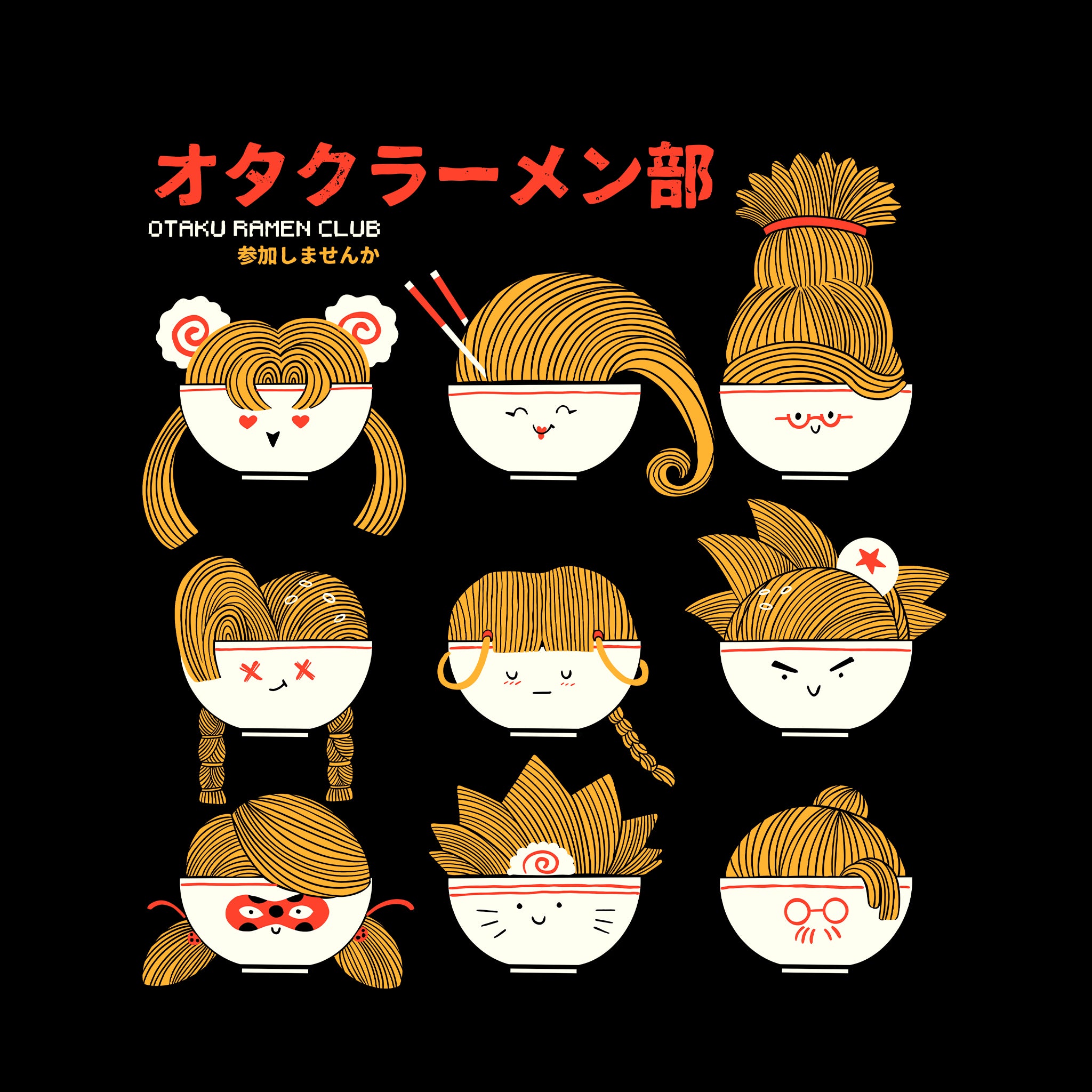 Otaku Ramen Club Tee