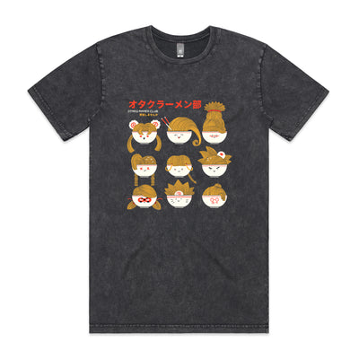 Otaku Ramen Club Tee by Lonely Kids Club. All clothing from our T-shirts to our shorts and hoodies are ethically made, and printed packed and shipped from Sydney.