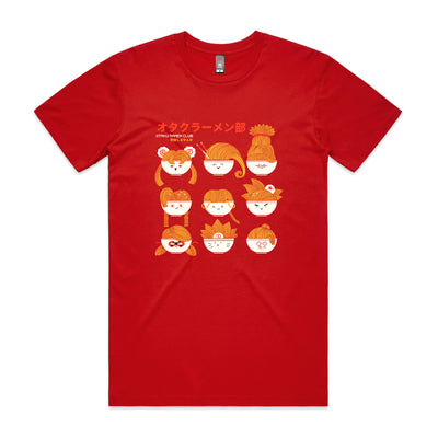 Otaku Ramen Club Tee by Lonely Kids Club. All clothing from our T-shirts to our shorts and hoodies are ethically made, and printed packed and shipped from Sydney.