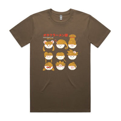Otaku Ramen Club Tee by Lonely Kids Club. All clothing from our T-shirts to our shorts and hoodies are ethically made, and printed packed and shipped from Sydney.
