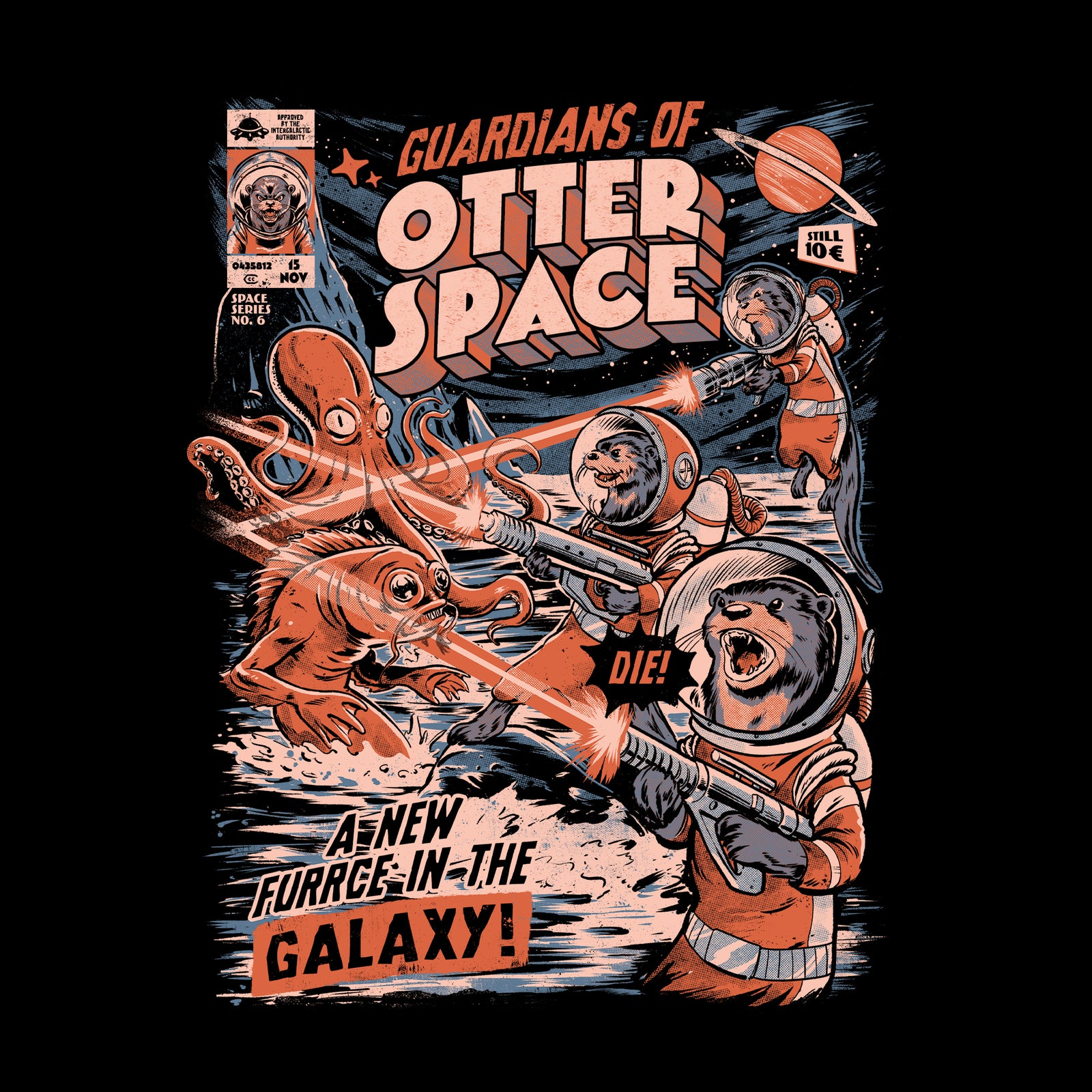 Otter Space Tee