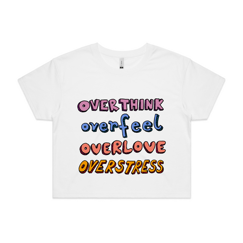 Over Everything Tee by Lonely Kids Club. All clothing from our T-shirts to our shorts and hoodies are ethically made, and printed packed and shipped from Sydney.