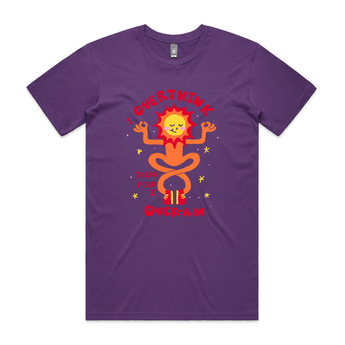 I Over-Am Tee by Lonely Kids Club. All clothing from our T-shirts to our shorts and hoodies are ethically made, and printed packed and shipped from Sydney.