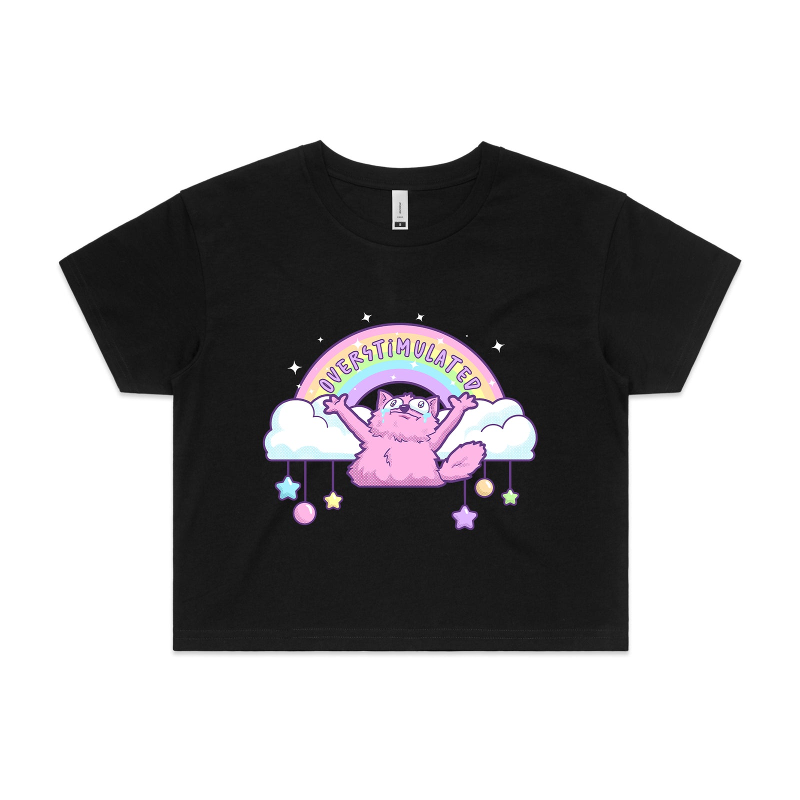Overstimulated Rainbow Tee