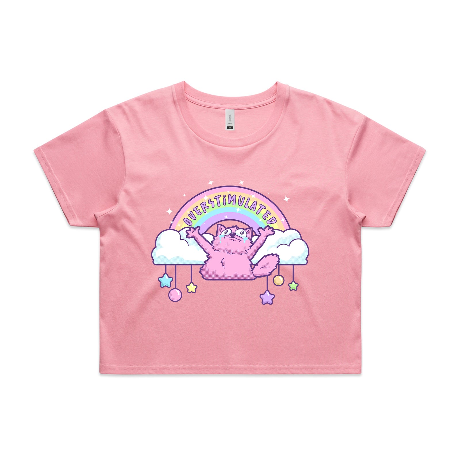 Overstimulated Rainbow Tee