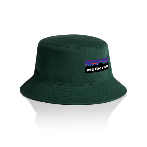 P-69 Logo Bucket Hat by Lonely Kids Club. All clothing from our T-shirts to our shorts and hoodies are ethically made, and printed packed and shipped from Sydney.