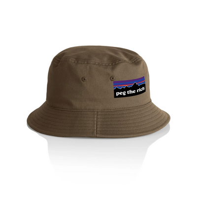 P-69 Logo Bucket Hat by Lonely Kids Club. All clothing from our T-shirts to our shorts and hoodies are ethically made, and printed packed and shipped from Sydney.
