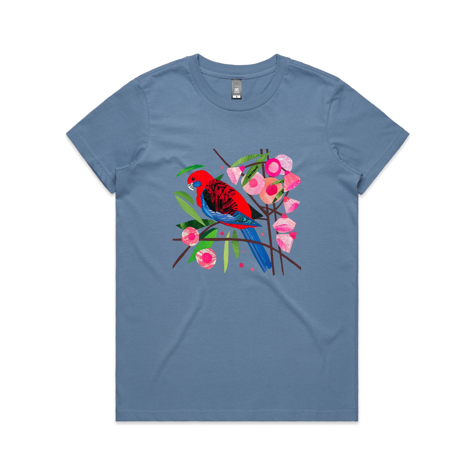 Paper Crimson Rosella Tee