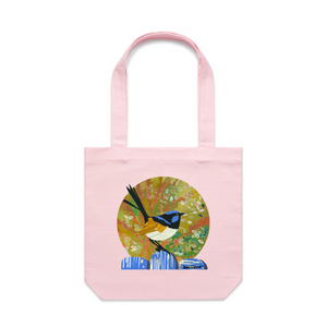 Paper Fairy Wren Tote