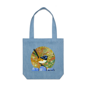 Paper Fairy Wren Tote