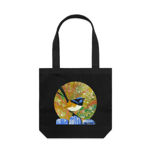 Paper Fairy Wren Tote