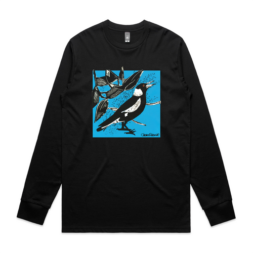 Paper Magpie Tee by Lonely Kids Club. All clothing from our T-shirts to our shorts and hoodies are ethically made, and printed packed and shipped from Sydney.