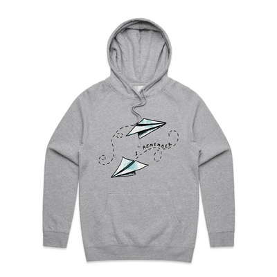 Paper Planes Hoodie by Lonely Kids Club. All clothing from our T-shirts to our shorts and hoodies are ethically made, and printed packed and shipped from Sydney.