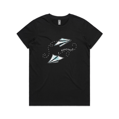 Paper Planes Tee by Lonely Kids Club. All clothing from our T-shirts to our shorts and hoodies are ethically made, and printed packed and shipped from Sydney.