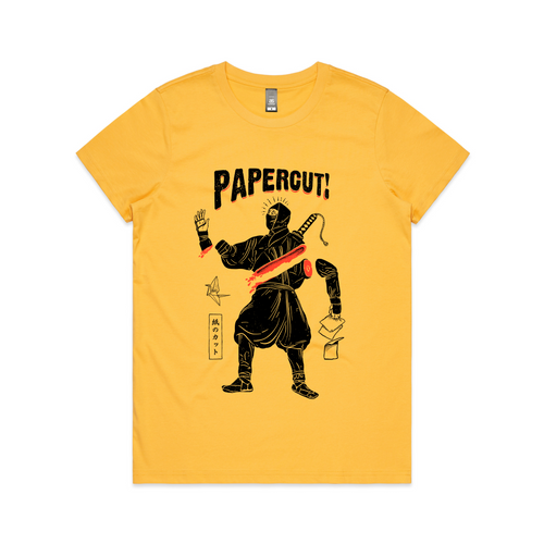 Papercut Tee by Lonely Kids Club. All clothing from our T-shirts to our shorts and hoodies are ethically made, and printed packed and shipped from Sydney.