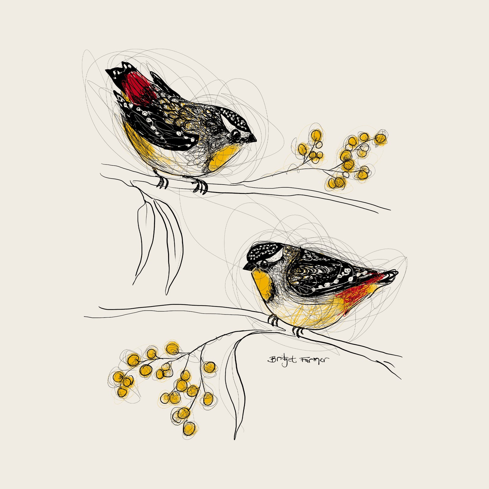 Spotted Pardalotes Tee