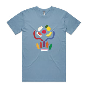 Party Mix Tee by Lonely Kids Club. All clothing from our T-shirts to our shorts and hoodies are ethically made, and printed packed and shipped from Sydney.