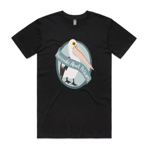 Passionate About Pelicans Tee by Lonely Kids Club. All clothing from our T-shirts to our shorts and hoodies are ethically made, and printed packed and shipped from Sydney.