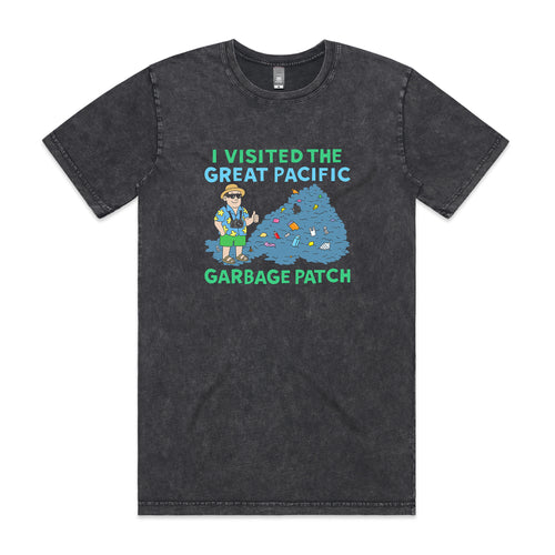 Garbage Patch Tee by Lonely Kids Club. All clothing from our T-shirts to our shorts and hoodies are ethically made, and printed packed and shipped from Sydney.