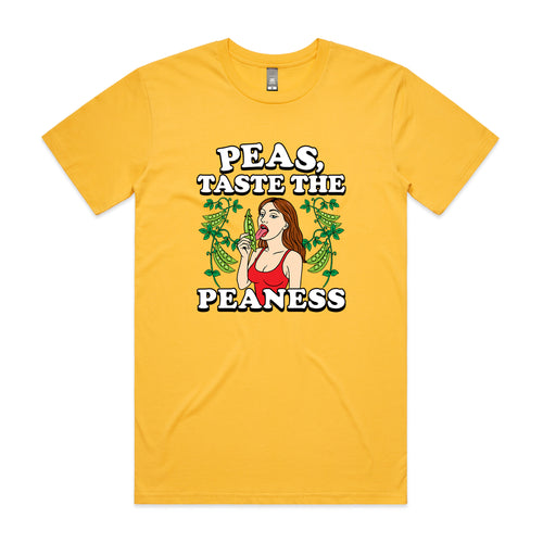 Taste The Peaness Tee by Lonely Kids Club. All clothing from our T-shirts to our shorts and hoodies are ethically made, and printed packed and shipped from Sydney.