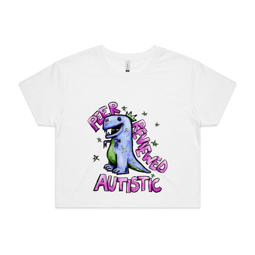 Peer Reviewed Autistic Tee by Lonely Kids Club. All clothing from our T-shirts to our shorts and hoodies are ethically made, and printed packed and shipped from Sydney.