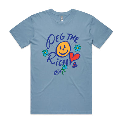 Smiley Tee by Lonely Kids Club. All clothing from our T-shirts to our shorts and hoodies are ethically made, and printed packed and shipped from Sydney.