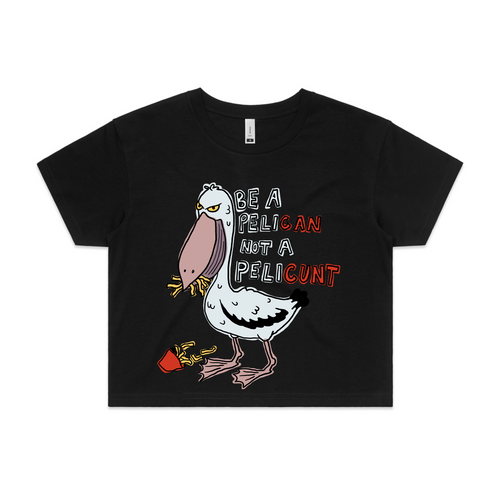 Pelicunt Tee by Lonely Kids Club. All clothing from our T-shirts to our shorts and hoodies are ethically made, and printed packed and shipped from Sydney.