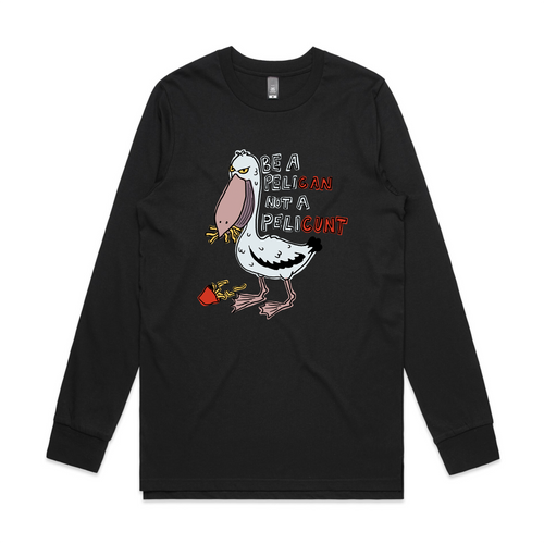 Pelicunt Tee by Lonely Kids Club. All clothing from our T-shirts to our shorts and hoodies are ethically made, and printed packed and shipped from Sydney.