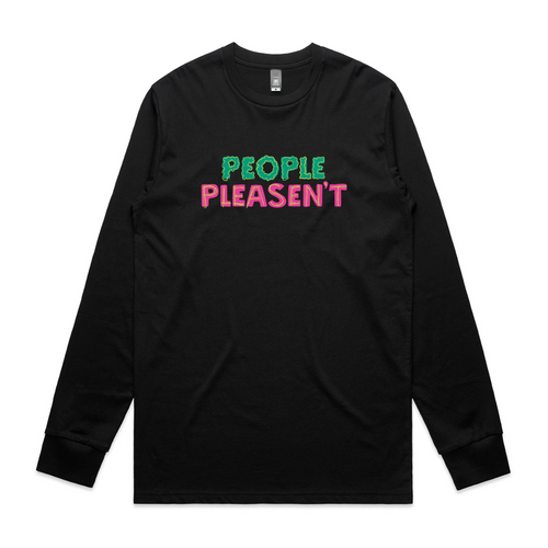 People Pleasen't Tee by Lonely Kids Club. All clothing from our T-shirts to our shorts and hoodies are ethically made, and printed packed and shipped from Sydney.